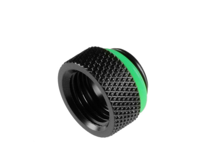 Bitspower Adapter G1/4 Zoll AG auf G1/4 Zoll IG - schwarz matt image number 1