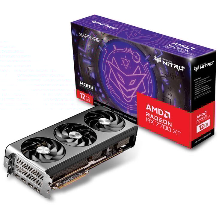 Sapphire Nitro+ Radeon RX 7700 XT Gaming OC, 12288 MB GDDR6 image number 0