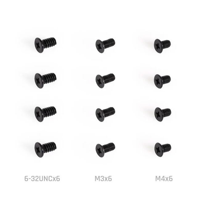 Alphacool Core Push Mounting 25 mm M3/M4/UNC 6-32 Set 4-Pack image number 4