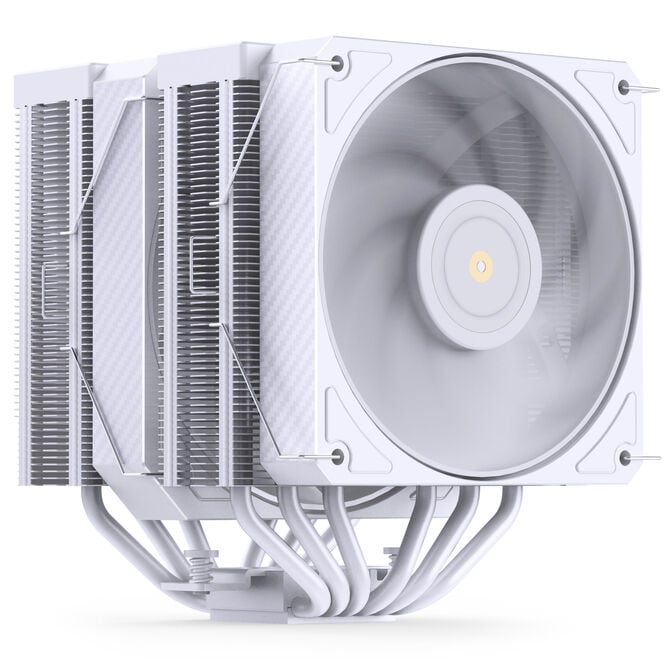 Jonsbo HX6280 CPU-K&uuml;hler, PWM, RGB - 130mm, wei&szlig; image number 1