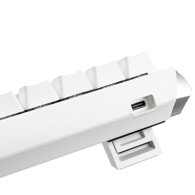 Ducky One 3 Classic Pure White Mini Gaming Tastatur, RGB LED - MX-Red image number 7