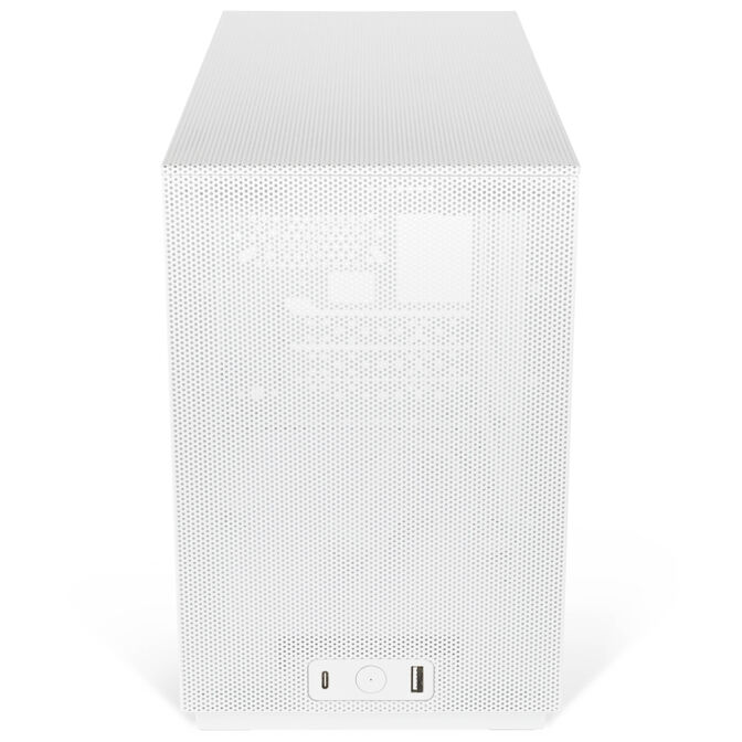 SSUPD Meshroom D PC Case, Mini Case, ATX - White image number 1