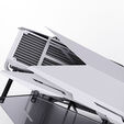 Jonsbo MOD3 Mini Micro-ATX Tower Showcase, Tempered Glass - wei&szlig; image number null