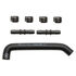 EK Water Blocks EK-Pro Tubing 17/10mm, Reinforced, EPDM, Preformed 45°/90° - black image number null