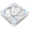 NZXT F140X RGB Case Fan, LCP Rotor, Hybrid Bearing, aRGB - White, 140mm image number null