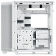 APNX V1 PC Case, Mid Tower, ATX, Tempered Glass &ndash; White image number null