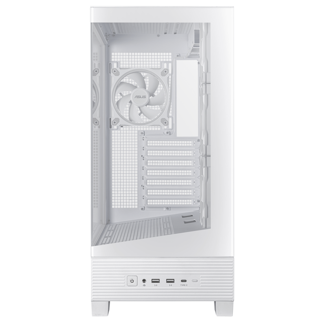 ASUS A31 Plus TG ARGB PC-Geh&auml;use, Midi-Tower, ATX, Tempered Glass - wei&szlig; image number 2