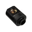 EK Water Blocks EK-Torque Adapter 90 Grad G1/4 Zoll AG auf G1/4 Zoll IG - drehbar, schwarz image number null