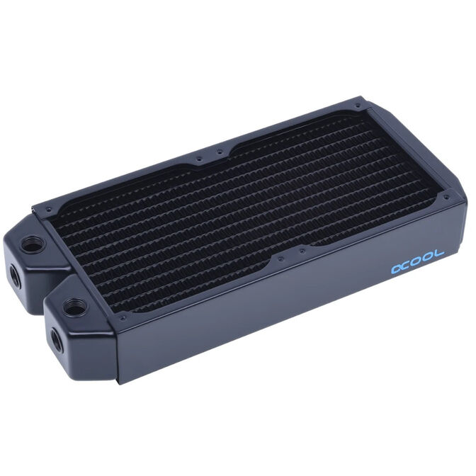 Alphacool NexXxoS XT45 Full Copper Radiator &ndash; 240mm, black image number 0