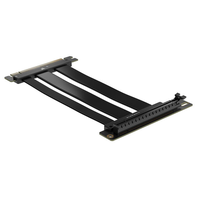 Corsair Premium PCIe 5 x16 Extension Cable, Black, 175mm image number 0