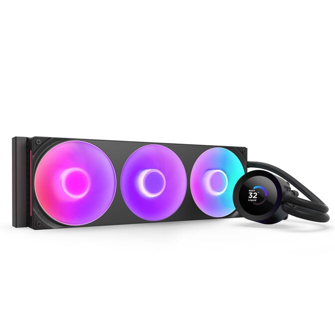 NZXT Kraken Plus 360 RGB AiO Water Cooling - 360mm, black image number 0