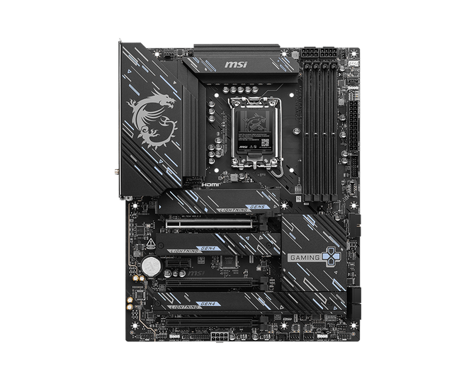 MSI Z890 Gaming Plus WIFI6E Mainboard, Sockel 1851, Intel Z890, ATX, DDR5 image number 1