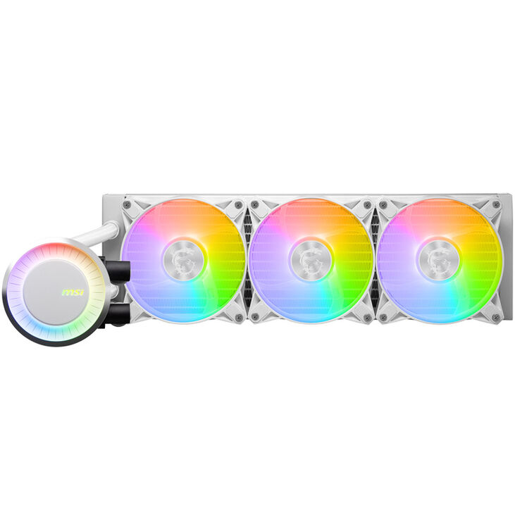 MSI MAG Coreliquid E360 White Complete Water Cooling - 360 mm image number 5