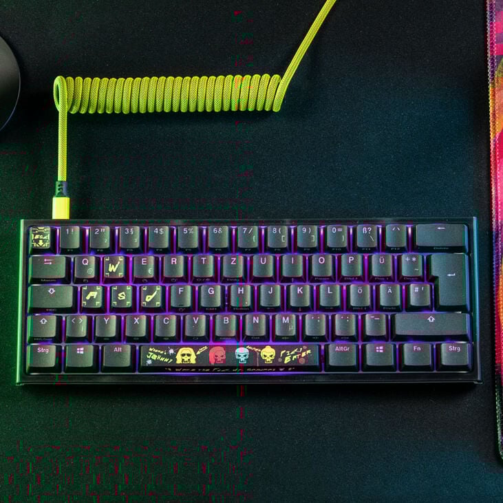 Ducky ONE 2 Mini ISO Custom Tastatur Konfigurator - Cyber Vibes image number 1