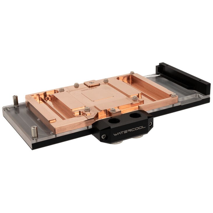 Watercool Heatkiller V for RTX 3080/3090 - Copper + Acrylic, black image number 1