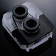 PHANTEKS Glacier EZ-Fit 450CPU CPU Water Cooler, RGB &ndash; Black image number null