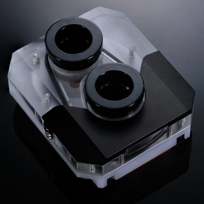 PHANTEKS Glacier EZ-Fit 450CPU CPU Water Cooler, RGB &ndash; Black image number 0