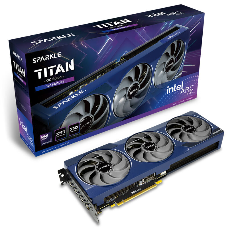 Sparkle Arc B580 Titan OC Grafikkarte, 12288 MB GDDR6