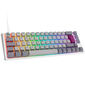 Ducky One 3 Mist Grey SF Gaming Keyboard, RGB LED - MX-Blue