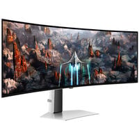 Samsung Odyssey OLED G9 G93SC, 49 Zoll Curved Gaming Monitor, 240 Hz, OLED, G-SYNC Compatible