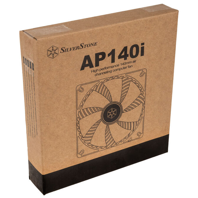 SilverStone SSTP-AP140i L&uuml;fter - 140mm, schwarz image number 4