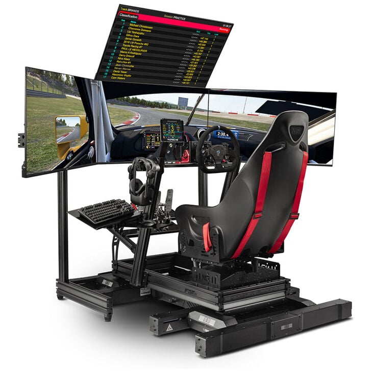 Next Level Racing Elite Free Standing Quad Monitor Stand image number 3
