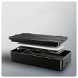 AXAGON EEM2-40G M.2 Enclosure, USB4, 40 Gbit/s, NVMe, Aluminium - Black image number null