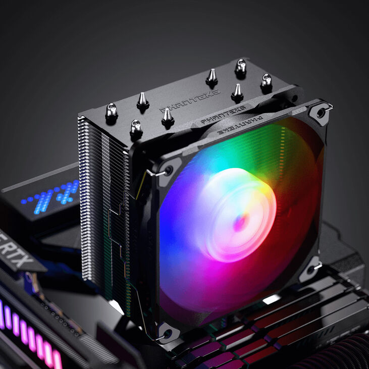 Title: Phanteks Polar ST4 CPU Cooler, D-RGB - 120mm image number 6