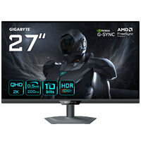 GIGABYTE G27Q20, 27-inch QHD Gaming Monitor, 210Hz, IPS Panel, G-SYNC Compatible