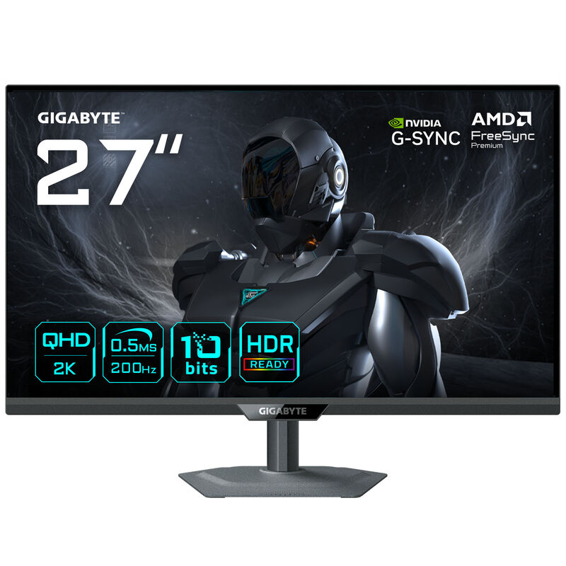 GIGABYTE G27Q20, 27 Zoll QHD Gaming-Monitor, 210Hz, IPS-Panel, G-SYNC Compatible