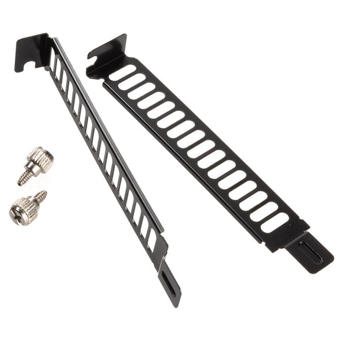 Akasa PCI slot bracket 2-pack - black image number 0
