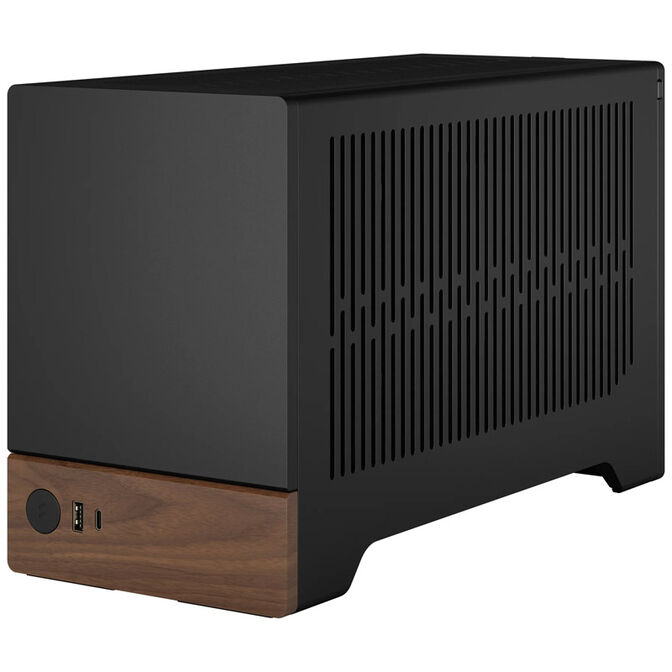 Fractal Design Terra PC Case, Mini Case, Mini-ITX - Black image number 1