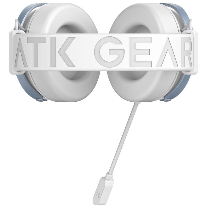 ATK Neptune N9 Ultra Gaming-Headset, kabellos, 7.1 - wei&szlig;/blau image number 6
