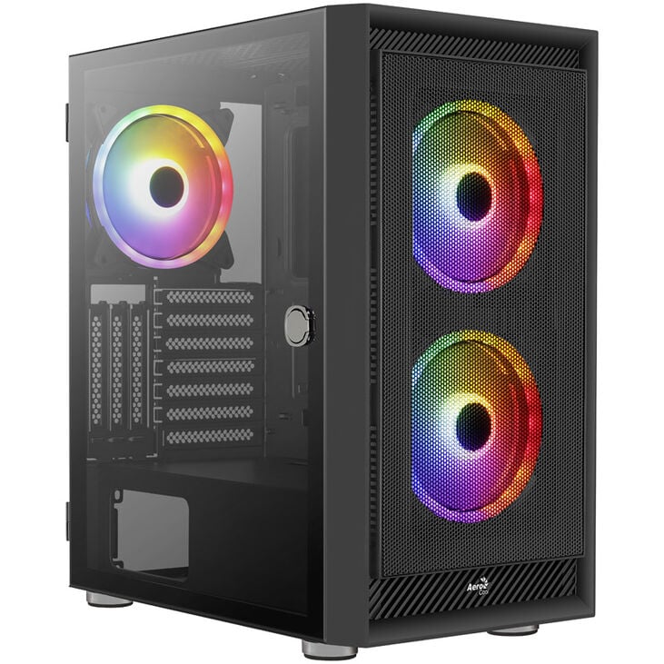 Aerocool Graphite v2 Midi-Tower - schwarz image number 8