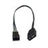 Alphacool Digital RGB LED Y-cable 3-way with JST connector, black - 60cm image number null