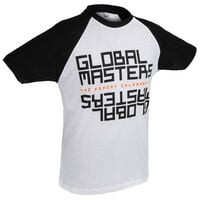 Global Masters T-Shirt GM Text - weiß (S)