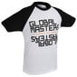 Global Masters T-Shirt GM Text - weiß (S)