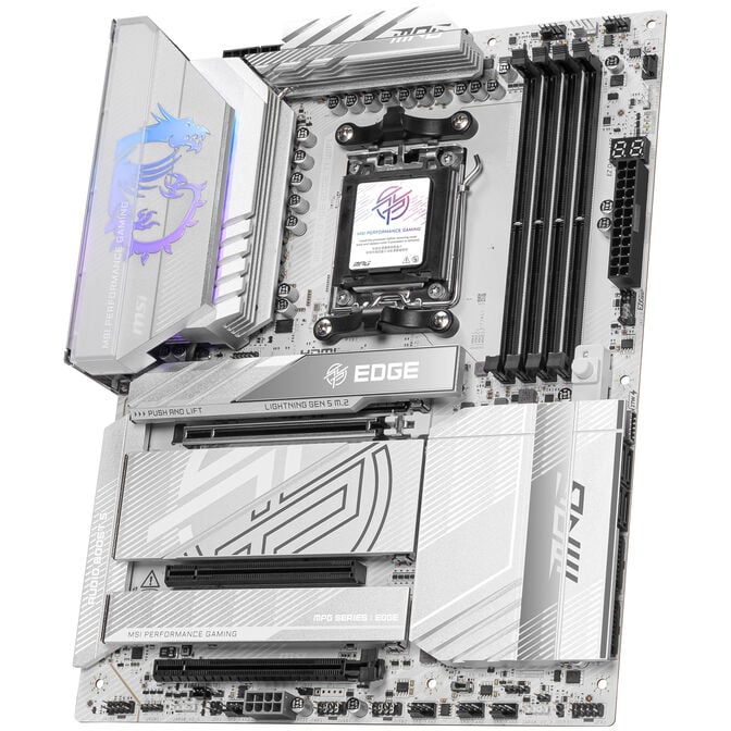 MSI MPG X870E Edge TI WiFi Mainboard, Sockel AM5, AMD X870E, ATX, DDR5 image number 5