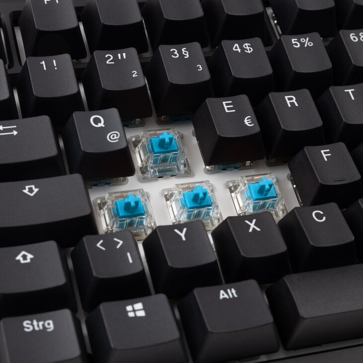 Ducky Tinker 75 Gaming-Tastatur, RGB - MX-Blue (ISO-DE) image number 4