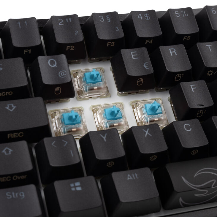 Ducky One 2 Pro Mini Gaming Tastatur, RGB LED - Cherry Blue image number 7
