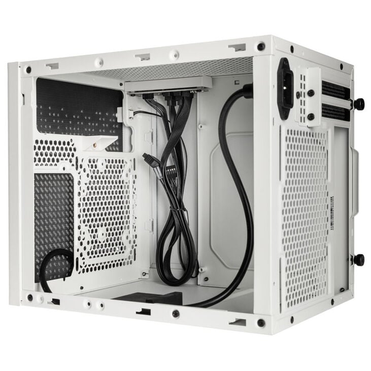 SilverStone SST-SG16W Mini-ITX Gehäuse - weiß image number 6