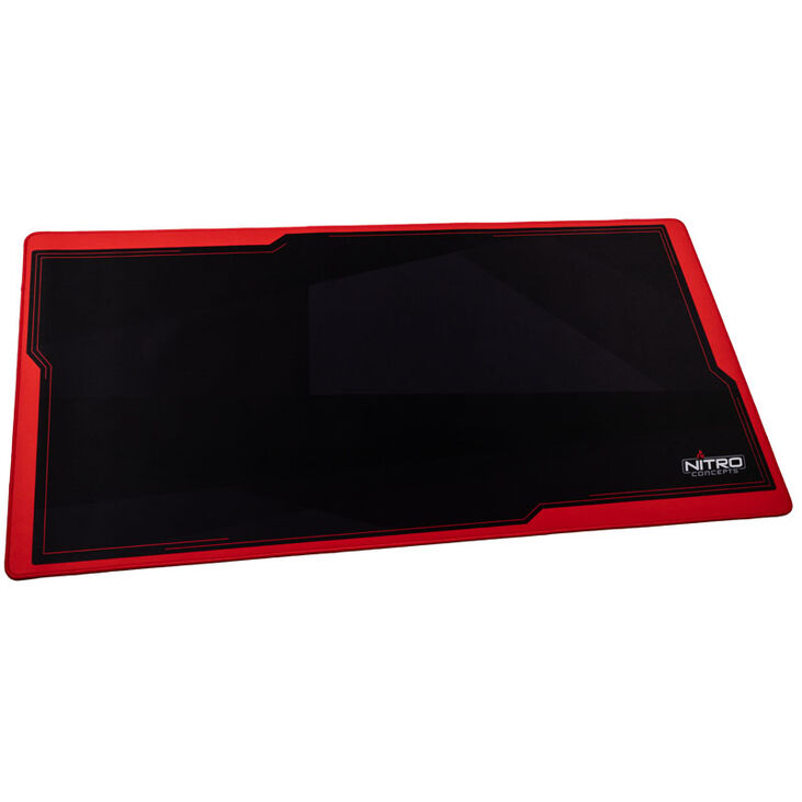 Nitro Concepts Deskmat, 1200x600mm - schwarz/rot image number 0