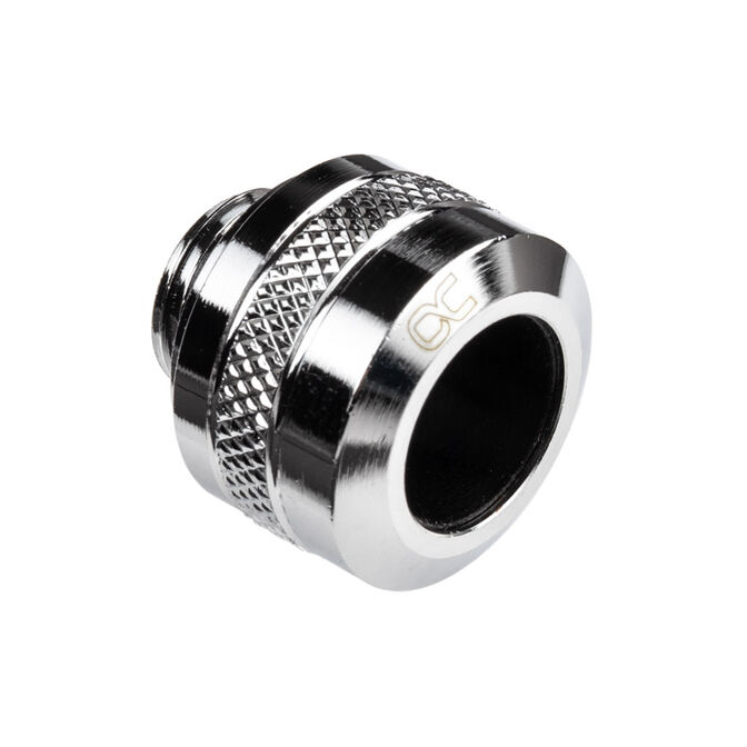 Alphacool Eiszapfen Pro fitting 13mm hard tube G1/4, 6-Pack - chrome image number 1