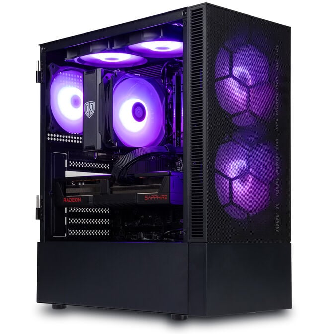 Gaming-PC Phantom, AMD Ryzen 5 9600, RX 9070 - Fertig-PC image number 3