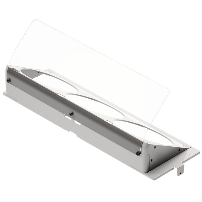 HAVN HS 420 Angled Bottom Fan Bracket - wei&szlig; image number 1