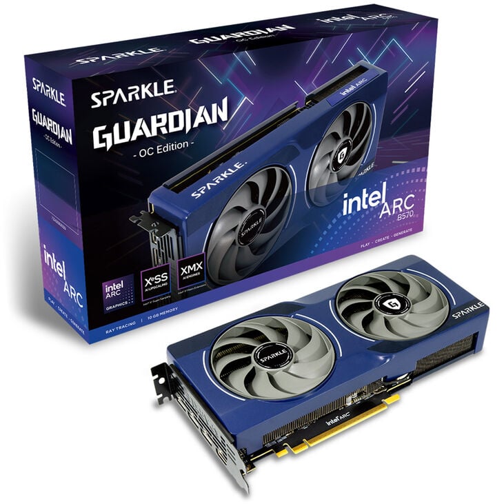 Sparkle Arc B570 Guardian OC Grafikkarte, 10240 MB GDDR6 image number 0