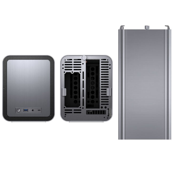 Jonsbo N1 Mini-ITX Gehäuse - grau image number 3