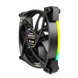 Montech RX120 PWM ARGB Reverse L&uuml;fter - 120mm, schwarz image number null