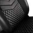 noblechairs ICON Real Leather Gaming Chair - Black/Black image number null