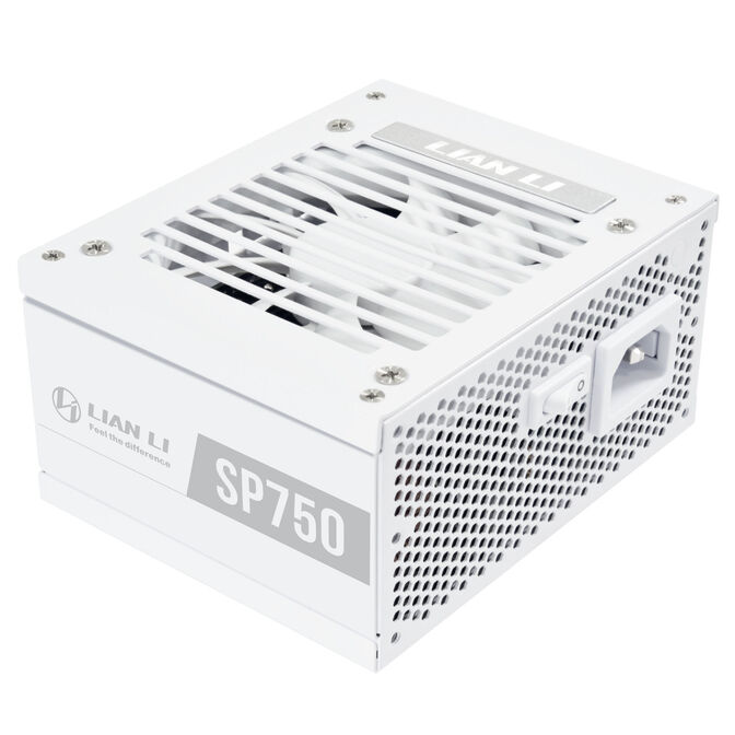 Lian Li SP750 V2 Gold Netzteil, modular, ATX 3.1 - 750 Watt, wei&szlig; image number 2